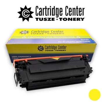 Toner HP 508X [CF362X] yellow, zamiennik | 9500str.