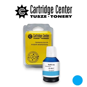 Tusz Canon GI-46 C cyan, zamiennik | 135ml | 14000str.