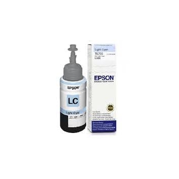 Tusz Epson T6735 LC [C13T67354A] light cyan, oryginalny | 70ml