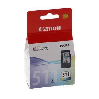 Tusz Canon CL-511 kolorowy, oryginalny | 9 ml