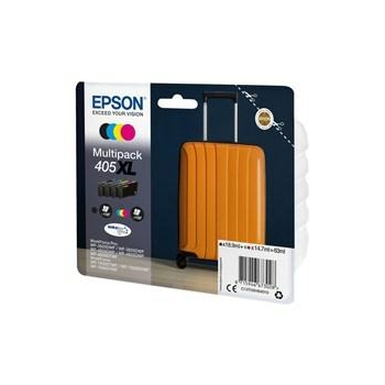Tusz Epson 405XL CMYK oryginalny, zestaw 4 tuszy XL |  63ml