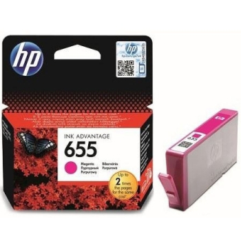 Tusz HP 655 [CZ111AE] magenta, oryginalny | 9ml