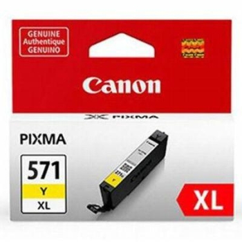 Tusz Canon CLI-571 XL Y yellow, oryginalny | 10.8 ml