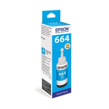 Tusz Epson T6642 [C13T66424A] cyan, oryginalny | 70ml