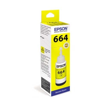Tusz Epson T6644 [C13T66444A] yellow, oryginalny | 70ml